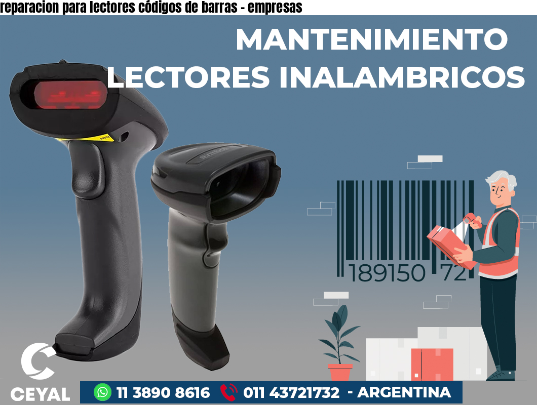 reparacion para lectores códigos de barras – empresas