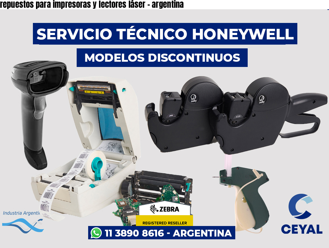 repuestos para impresoras y lectores láser – argentina