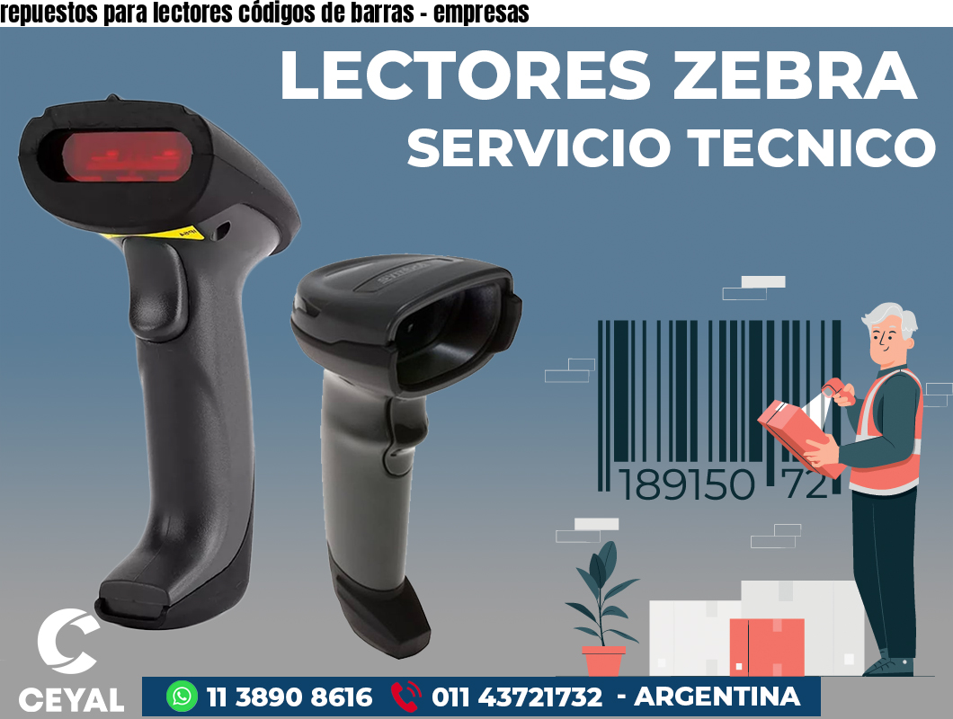 repuestos para lectores códigos de barras – empresas