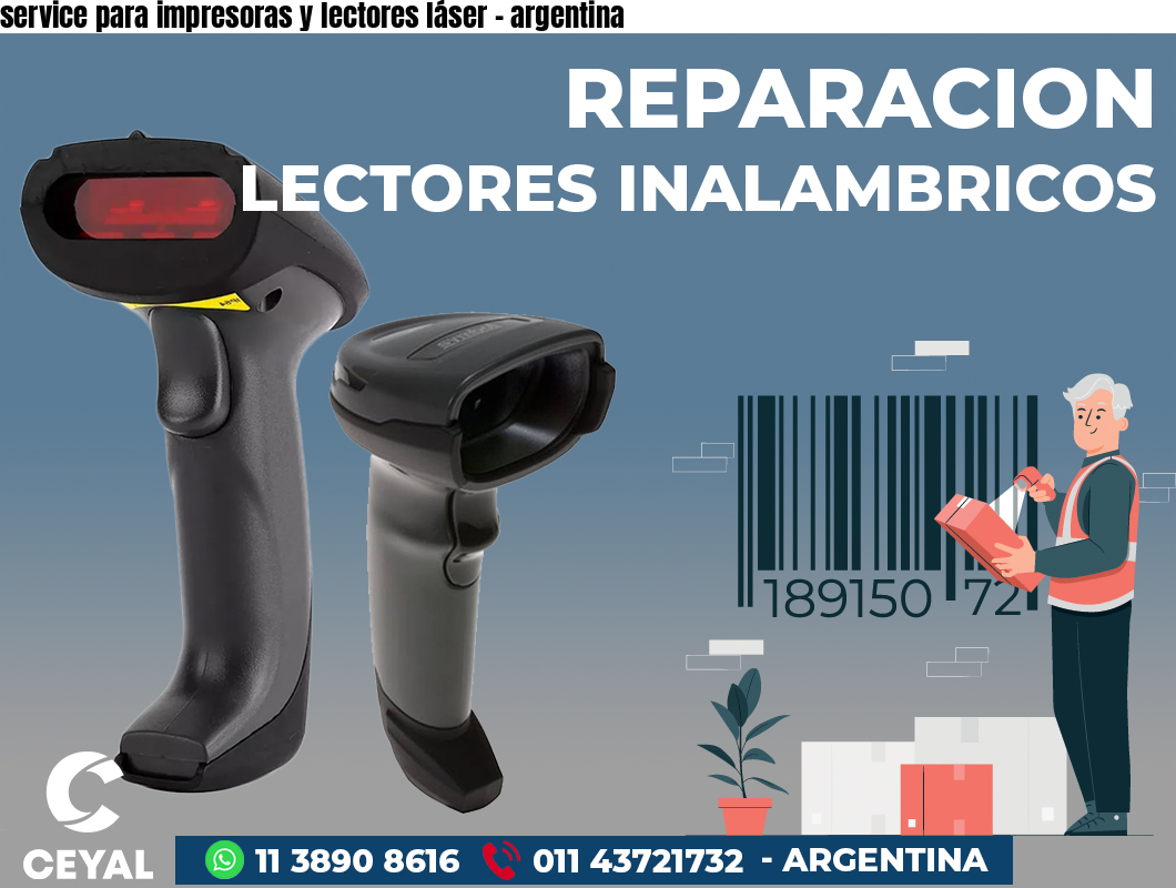service para impresoras y lectores láser - argentina