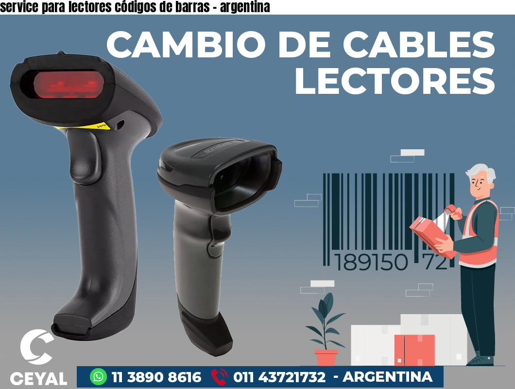 service para lectores códigos de barras – argentina