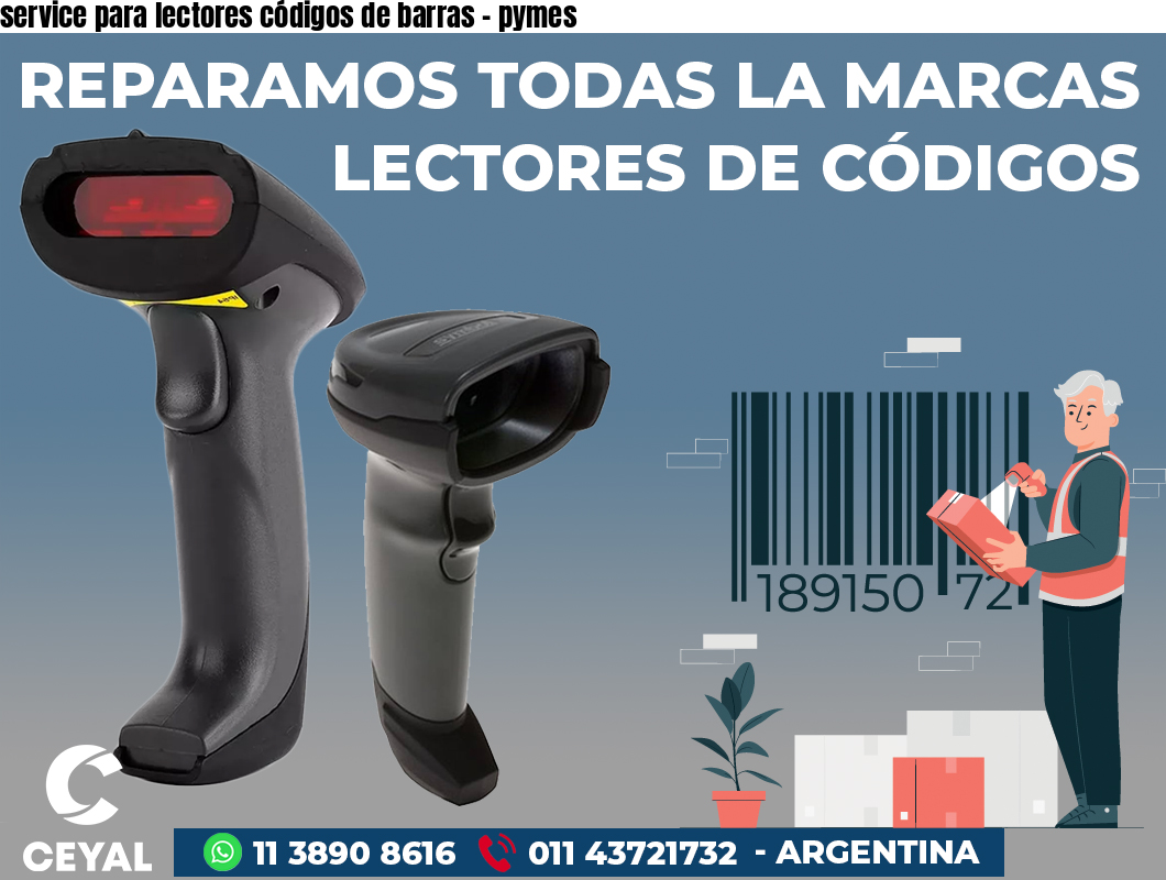 service para lectores códigos de barras – pymes
