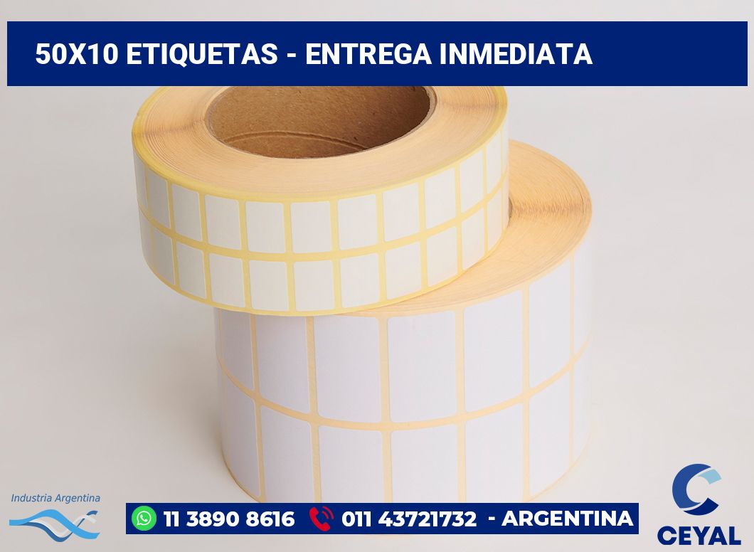 50x10 Etiquetas