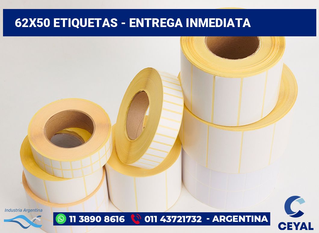 62×50 Etiquetas