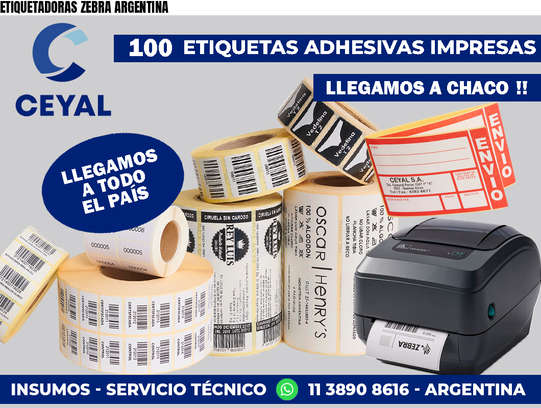 ETIQUETADORAS ZEBRA ARGENTINA