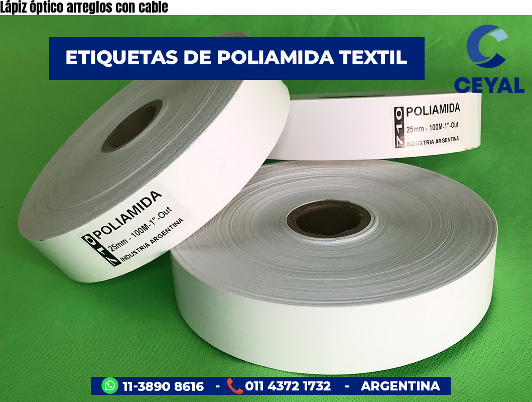 Lápiz óptico arreglos con cable