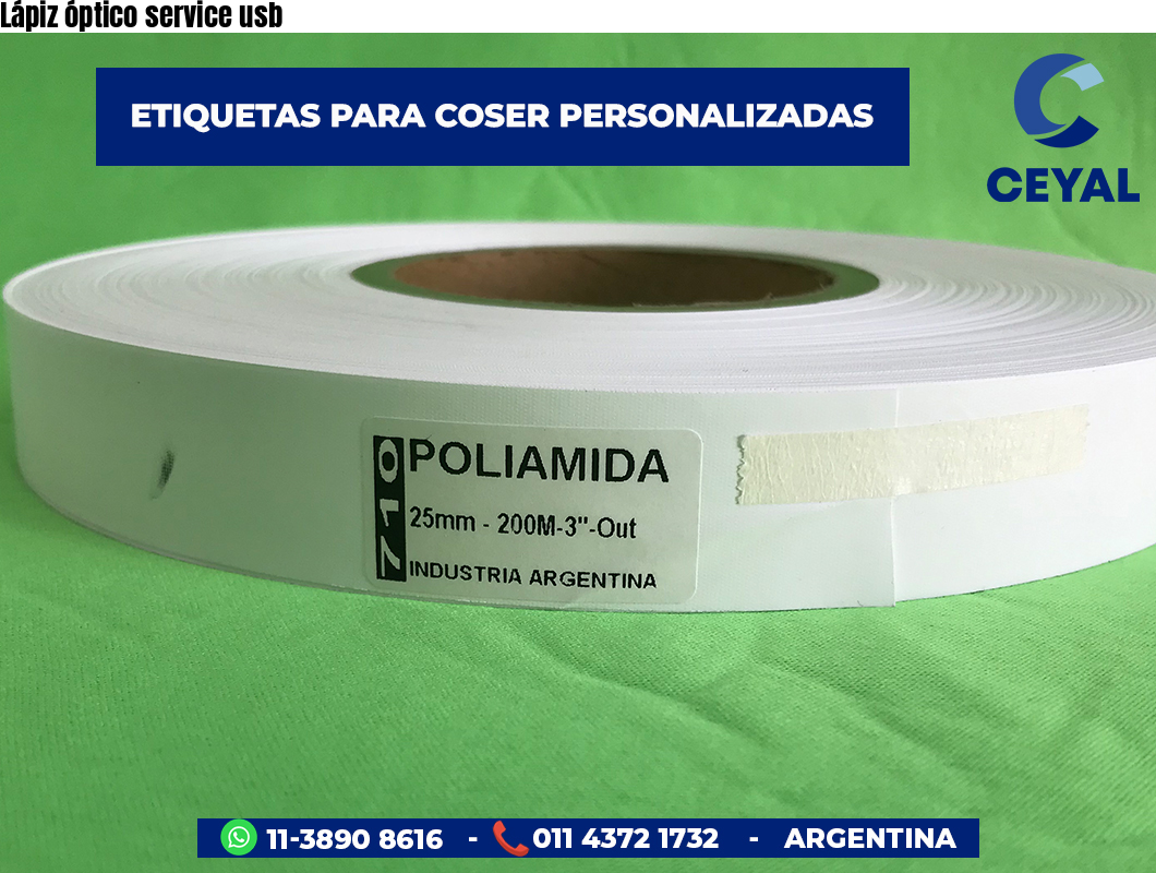 Lápiz óptico service usb