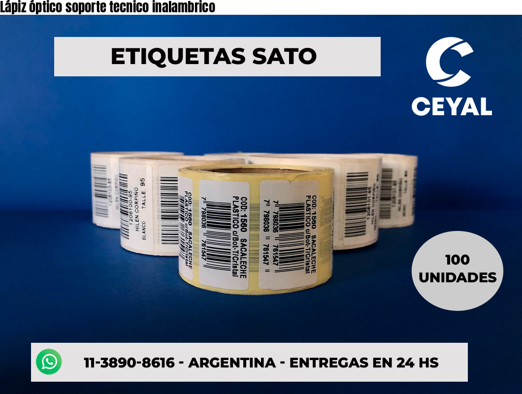 Lápiz óptico soporte tecnico inalambrico