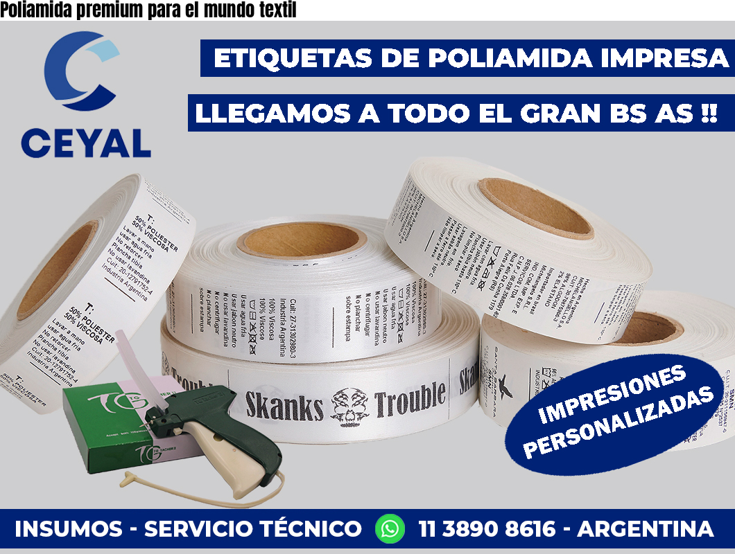 Poliamida premium para el mundo textil