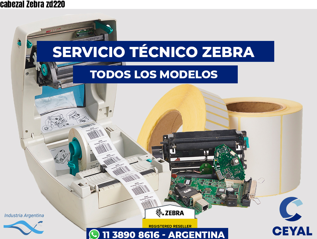 cabezal Zebra zd220