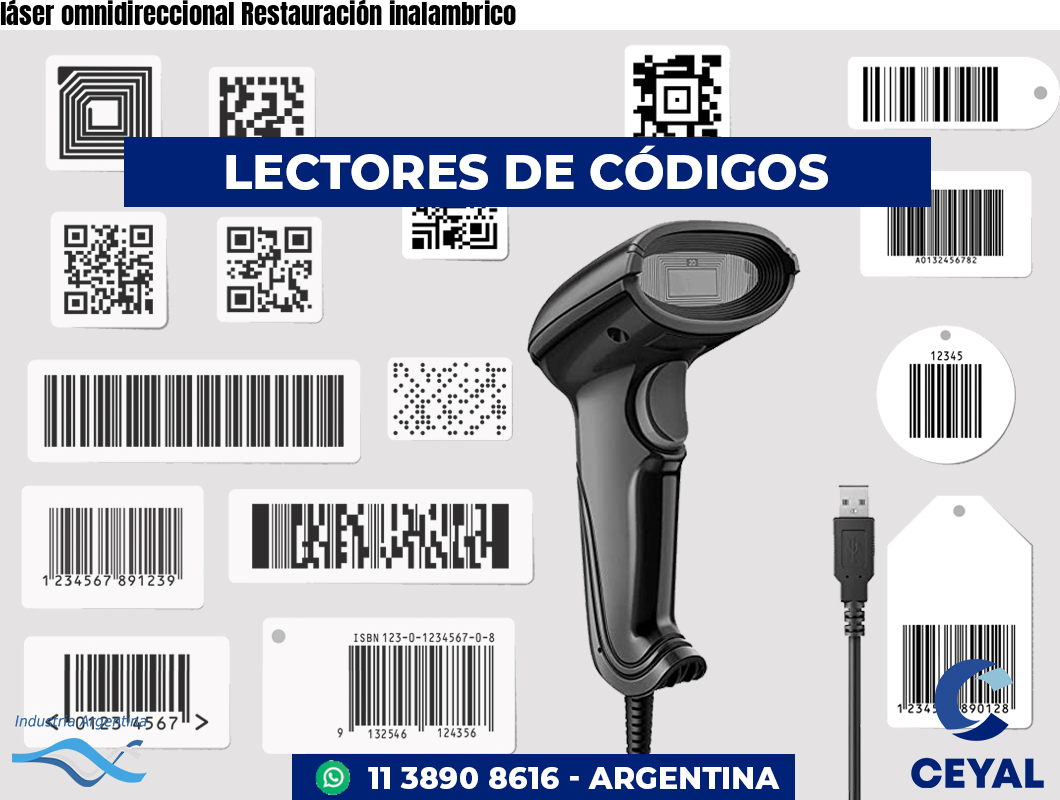 láser omnidireccional Restauración inalambrico