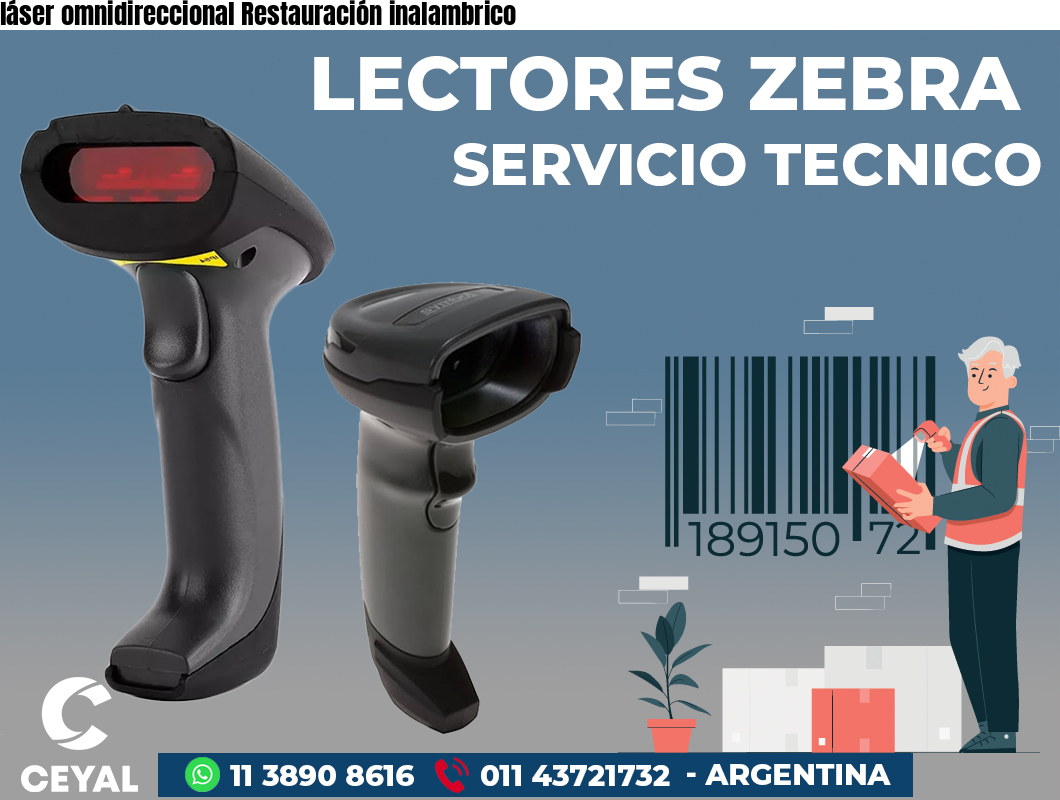 láser omnidireccional Restauración inalambrico