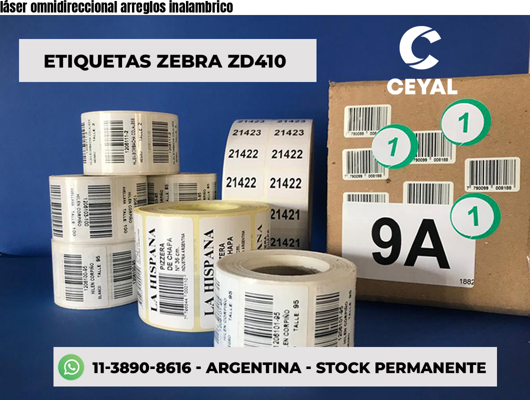 láser omnidireccional arreglos inalambrico