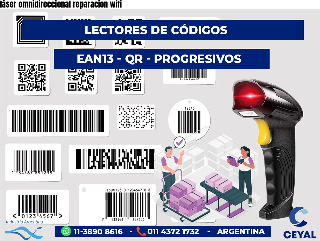 láser omnidireccional reparacion wifi