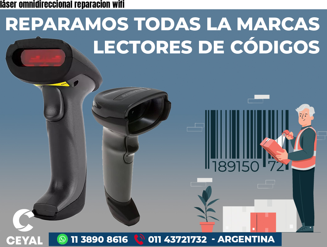 láser omnidireccional reparacion wifi