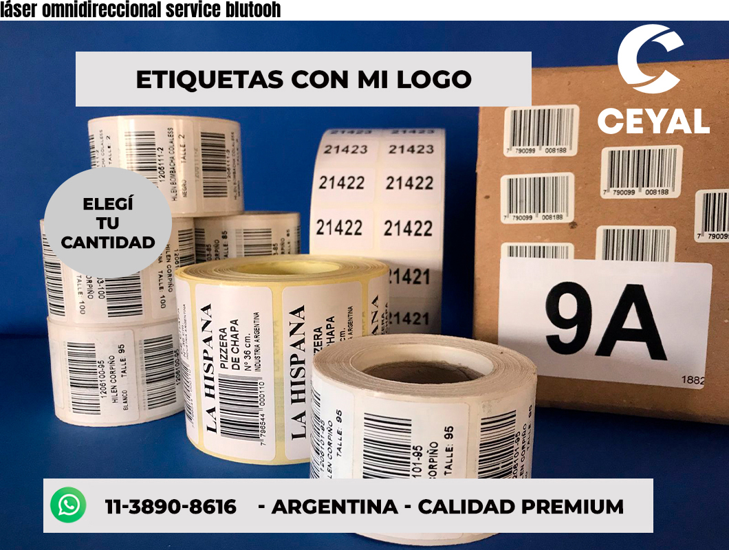 láser omnidireccional service blutooh