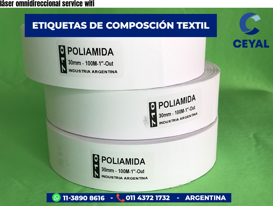 láser omnidireccional service wifi