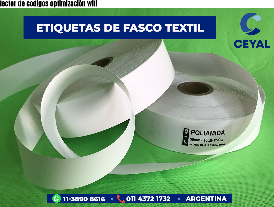 lector de codigos optimización wifi