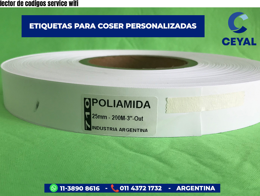 lector de codigos service wifi