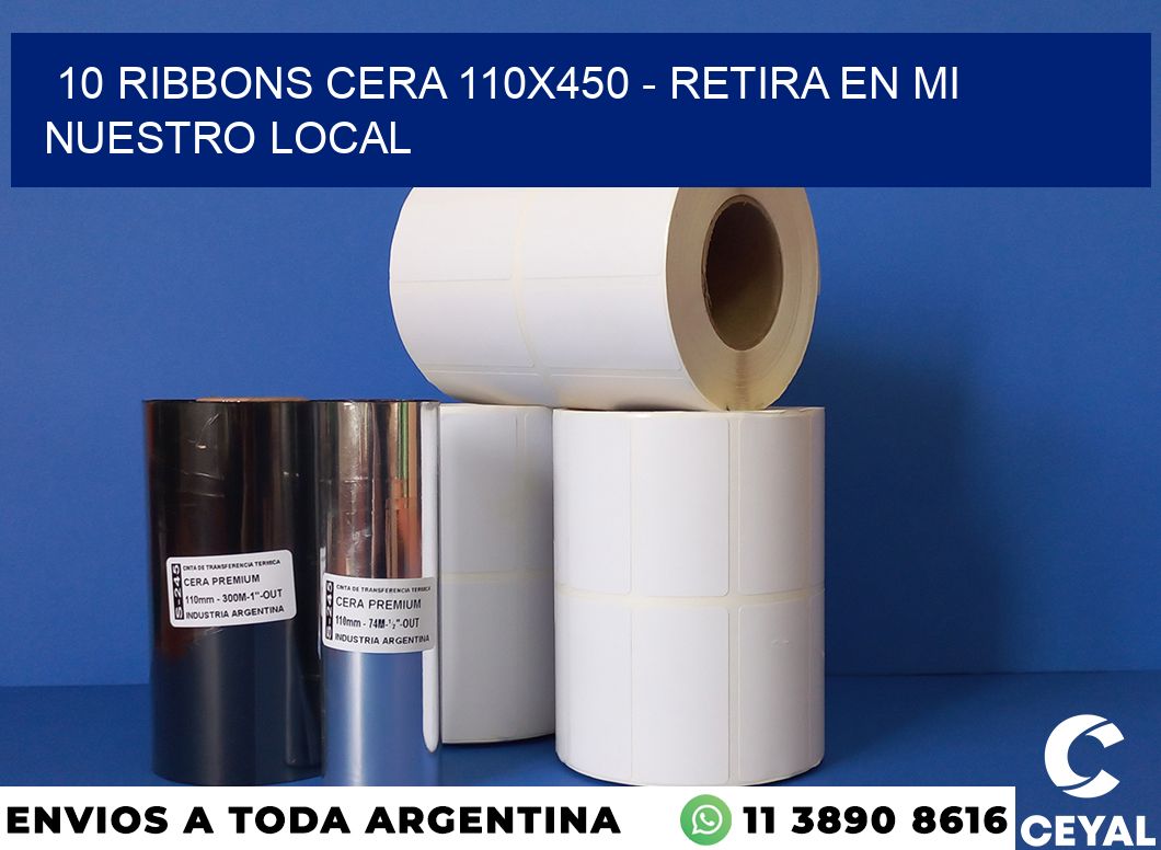 10 Ribbons cera 110×450 – retira en mi nuestro local