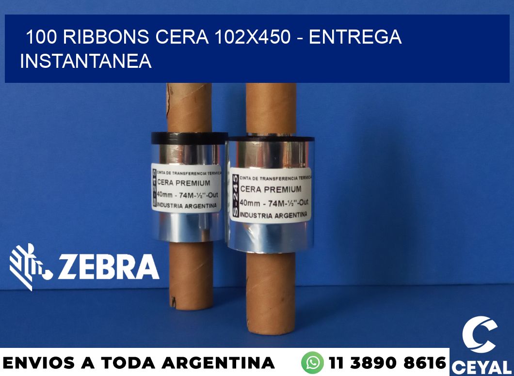 100 Ribbons cera 102x450 - entrega instantanea