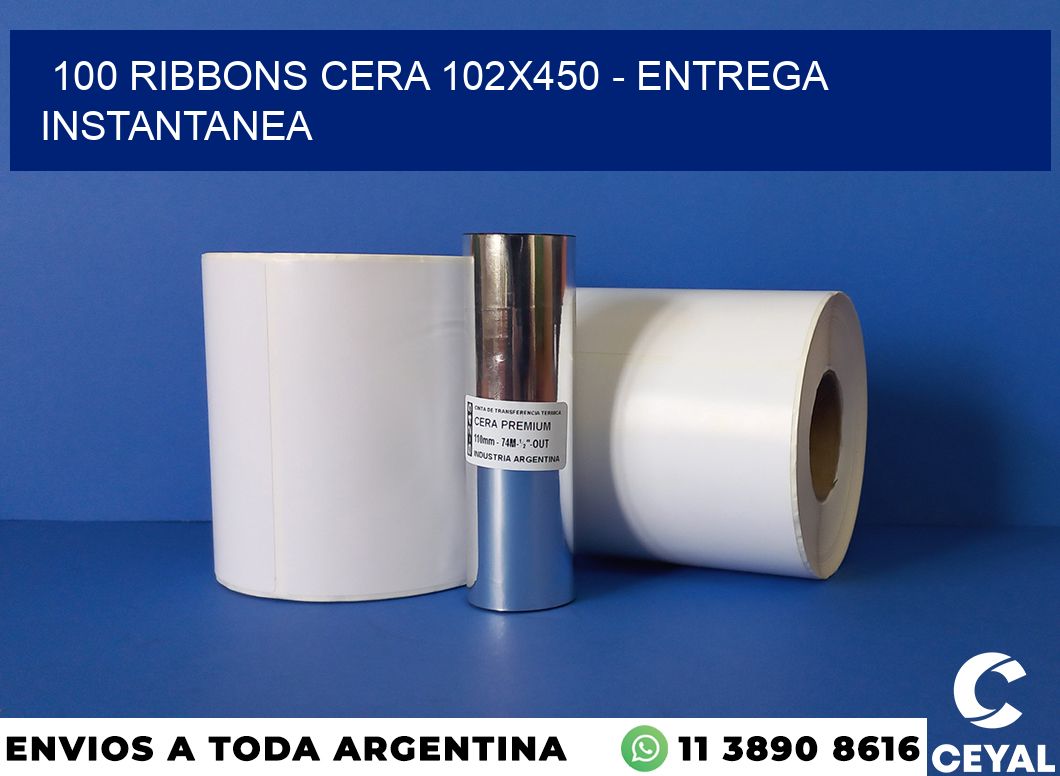 100 Ribbons cera 102×450 – entrega instantanea