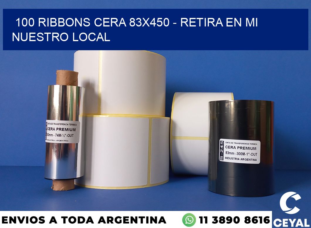 100 Ribbons cera 83×450 – retira en mi nuestro local