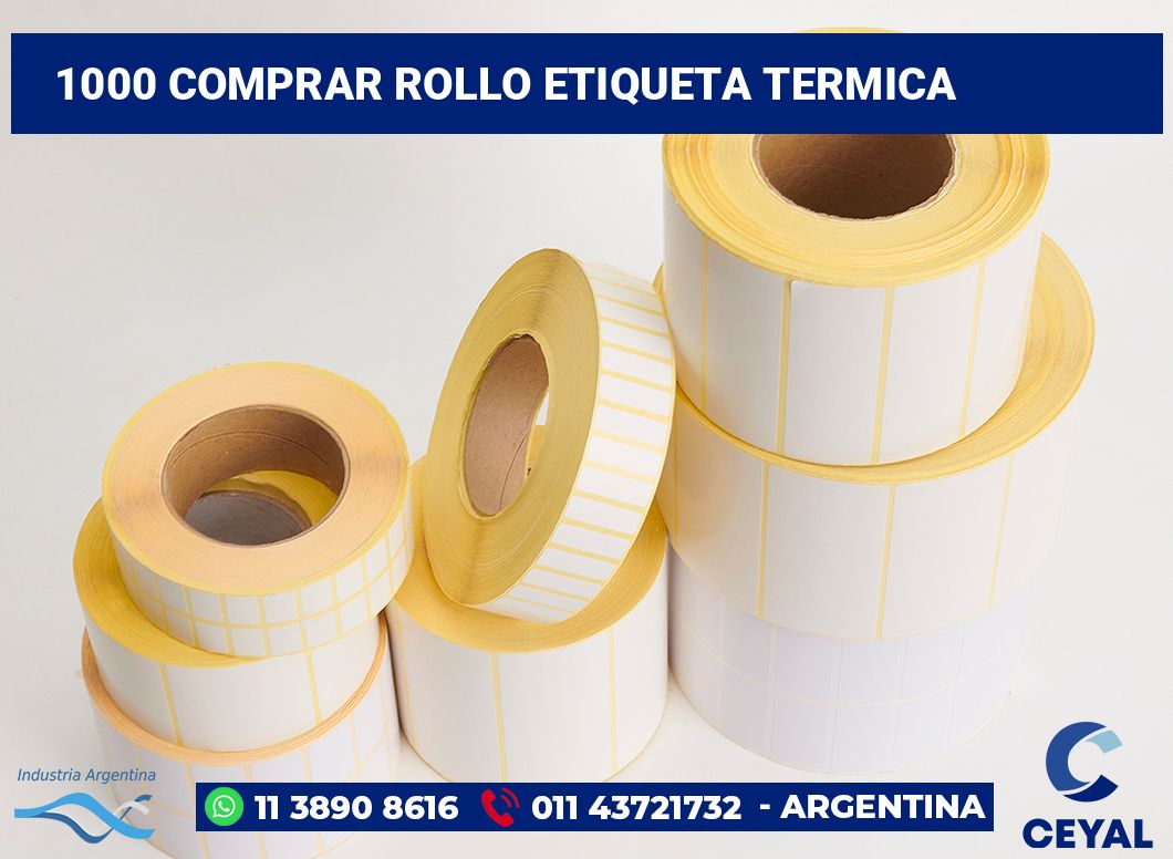 1000 Comprar rollo etiqueta termica