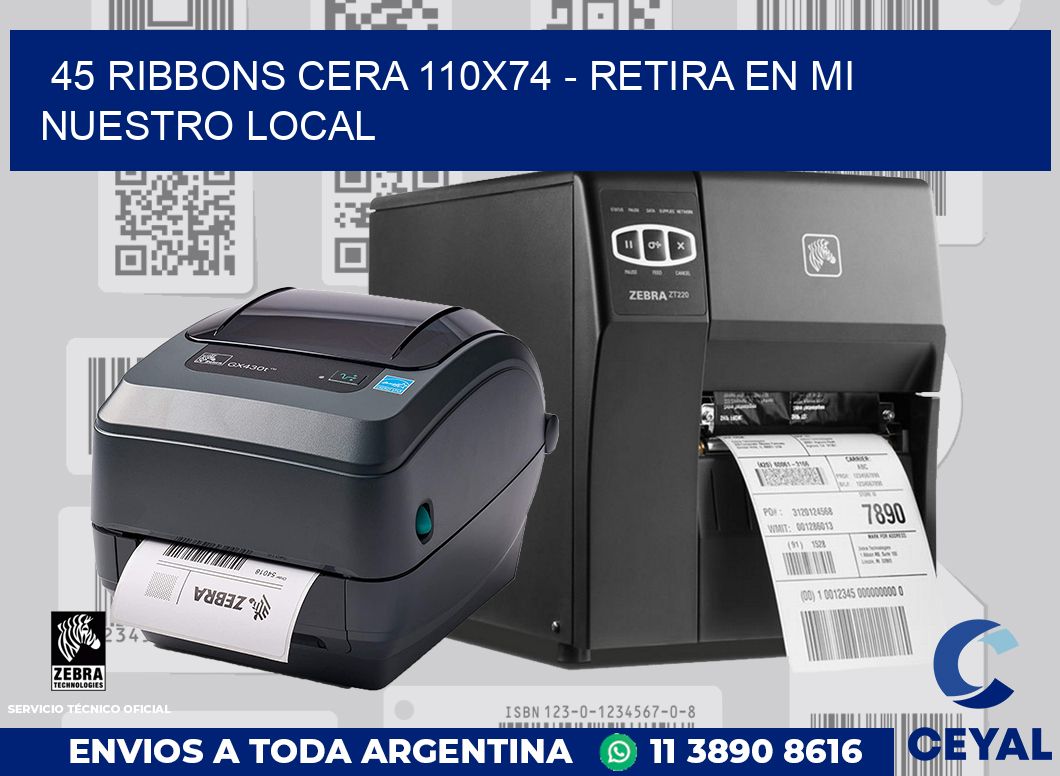 45 Ribbons cera 110x74 - retira en mi nuestro local