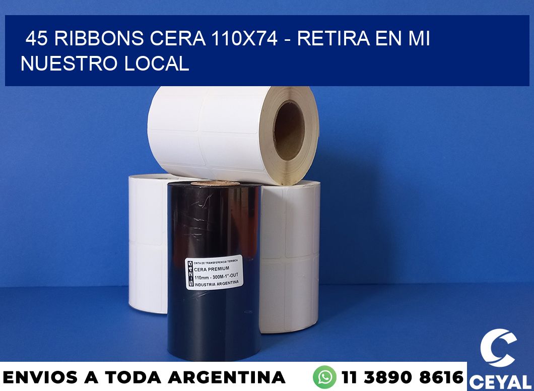 45 Ribbons cera 110×74 – retira en mi nuestro local