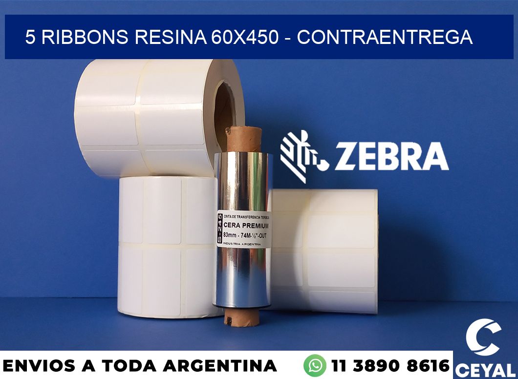 5 Ribbons resina 60x450 - contraentrega