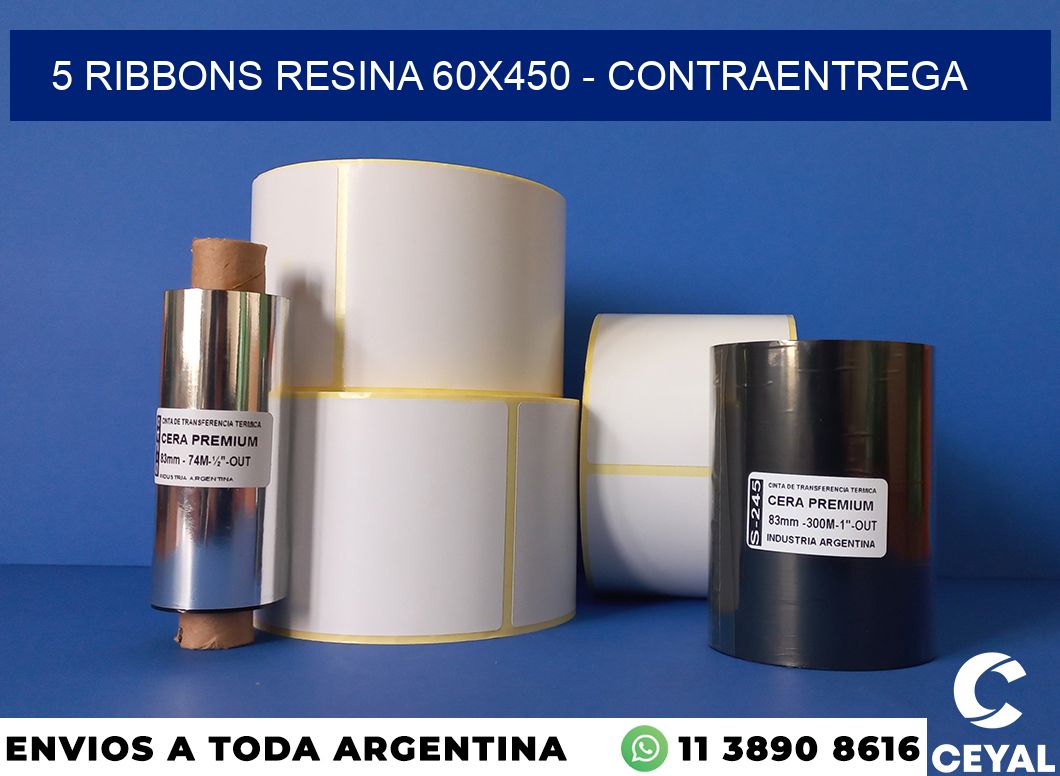 5 Ribbons resina 60×450 – contraentrega