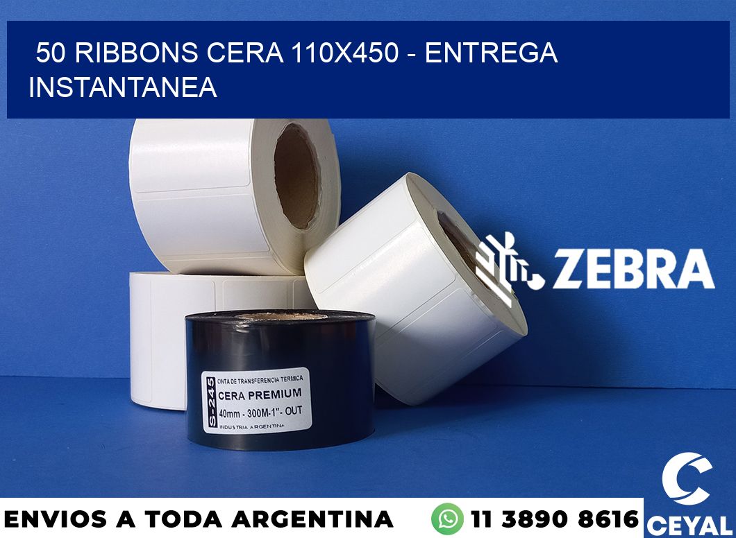 50 Ribbons cera 110x450 - entrega instantanea