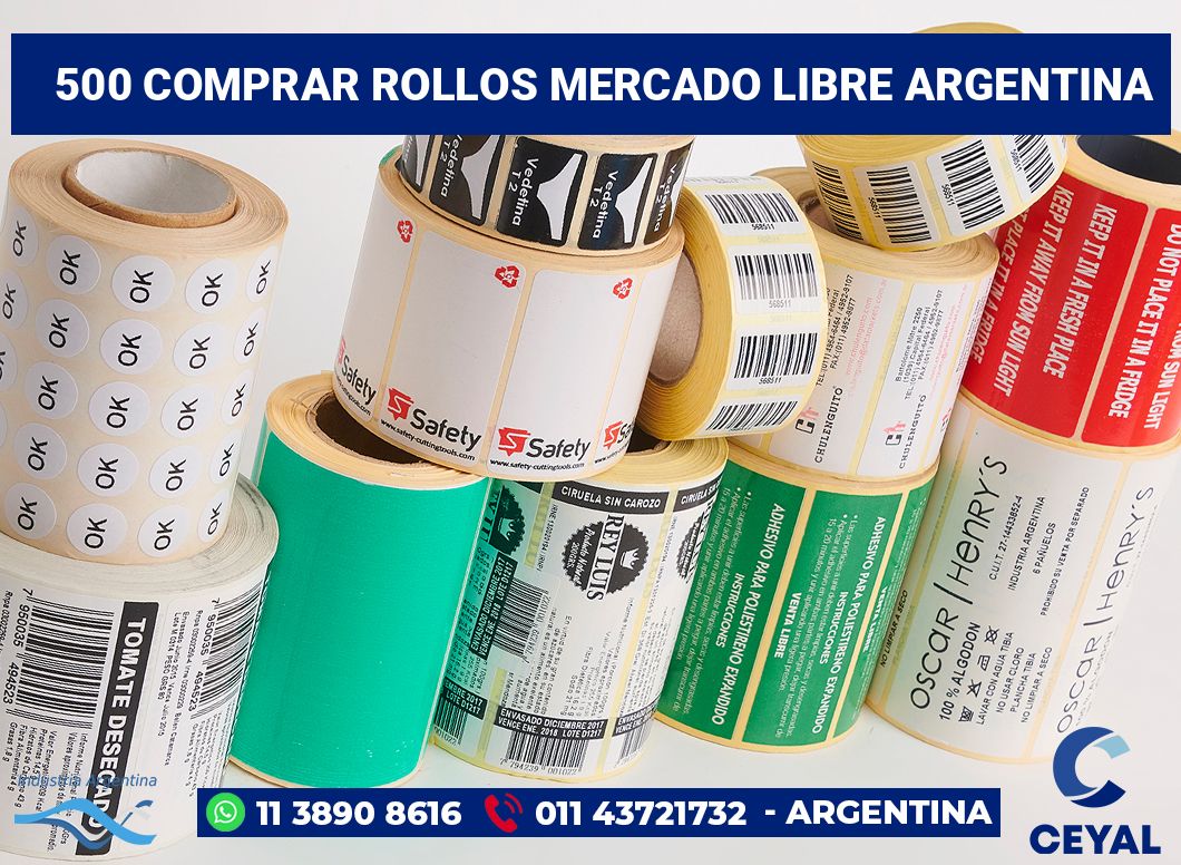 500 Comprar rollos mercado libre argentina