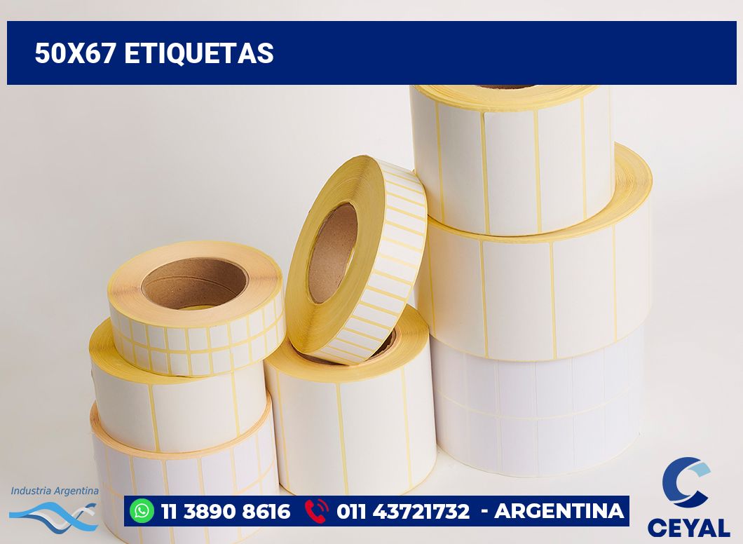50x67 Etiquetas