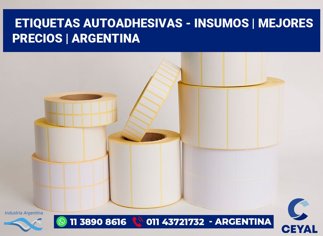 Etiquetas autoadhesivas - insumos | Mejores precios | Argentina