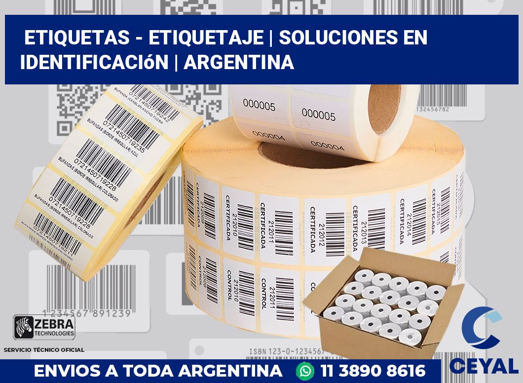 Etiquetas - etiquetaje | Soluciones en identificación | Argentina