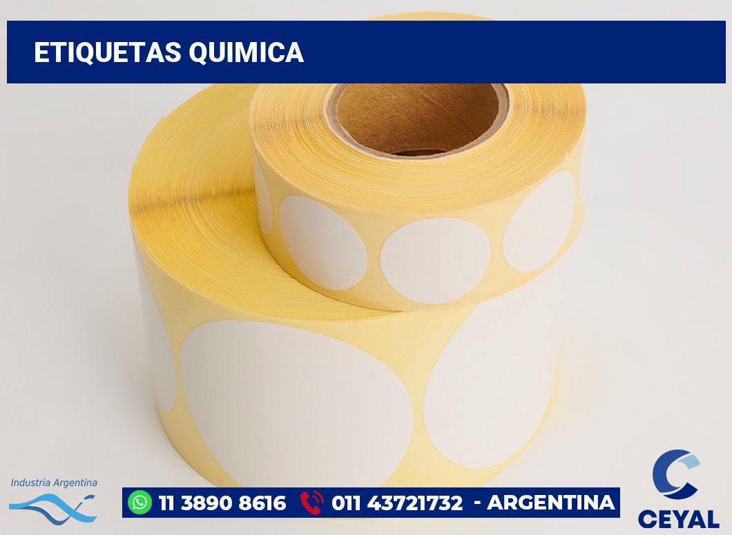 Etiquetas quimica