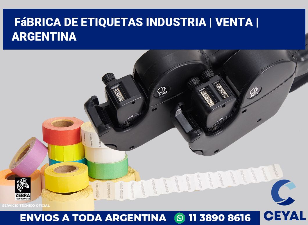 Fábrica de etiquetas industria | Venta | Argentina