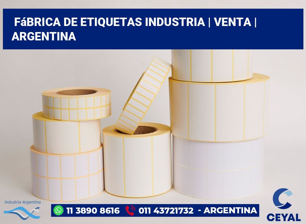 Fábrica de etiquetas industria | Venta | Argentina