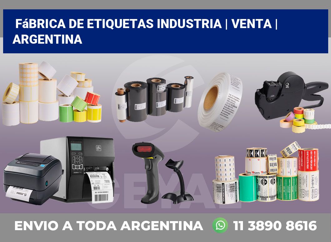 Fábrica de etiquetas industria | Venta | Argentina