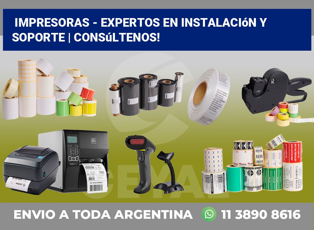 Impresoras – Expertos en instalación y soporte | Consúltenos!