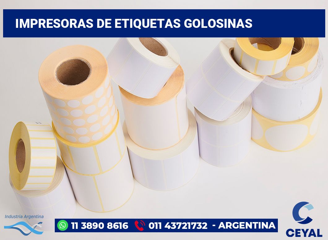 Impresoras de etiquetas Golosinas