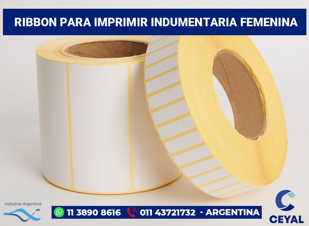 Ribbon para imprimir Indumentaria femenina