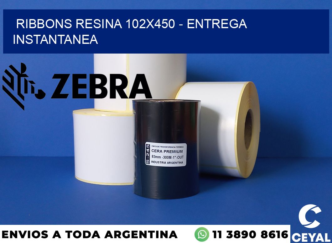 Ribbons resina 102x450 - entrega instantanea