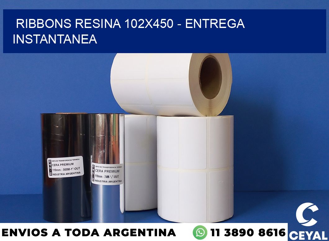 Ribbons resina 102×450 – entrega instantanea