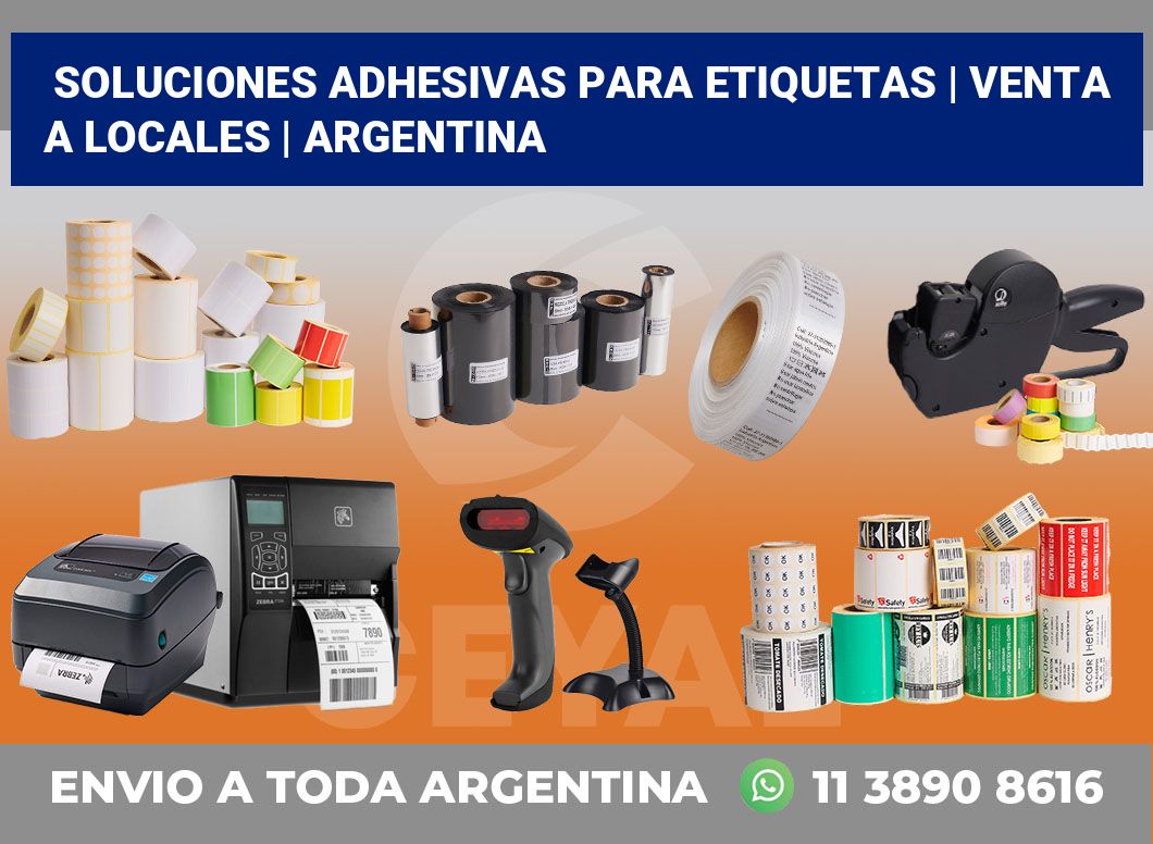 Soluciones adhesivas para etiquetas | Venta a locales | Argentina