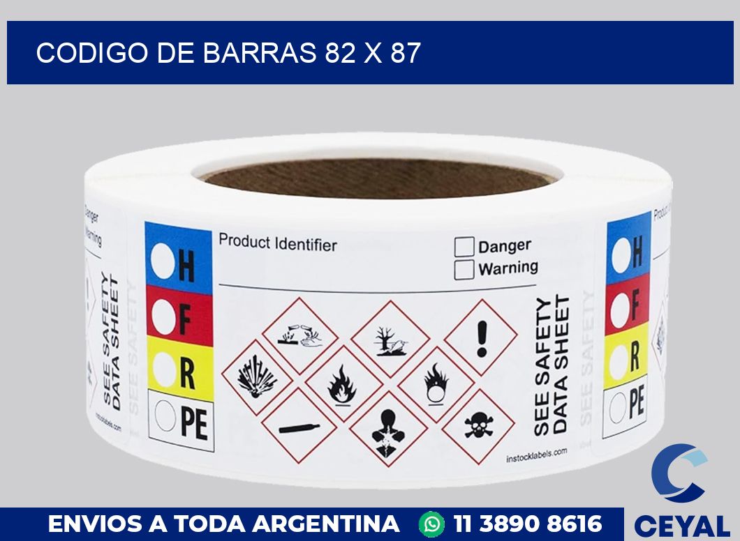 codigo de barras 82 x 87
