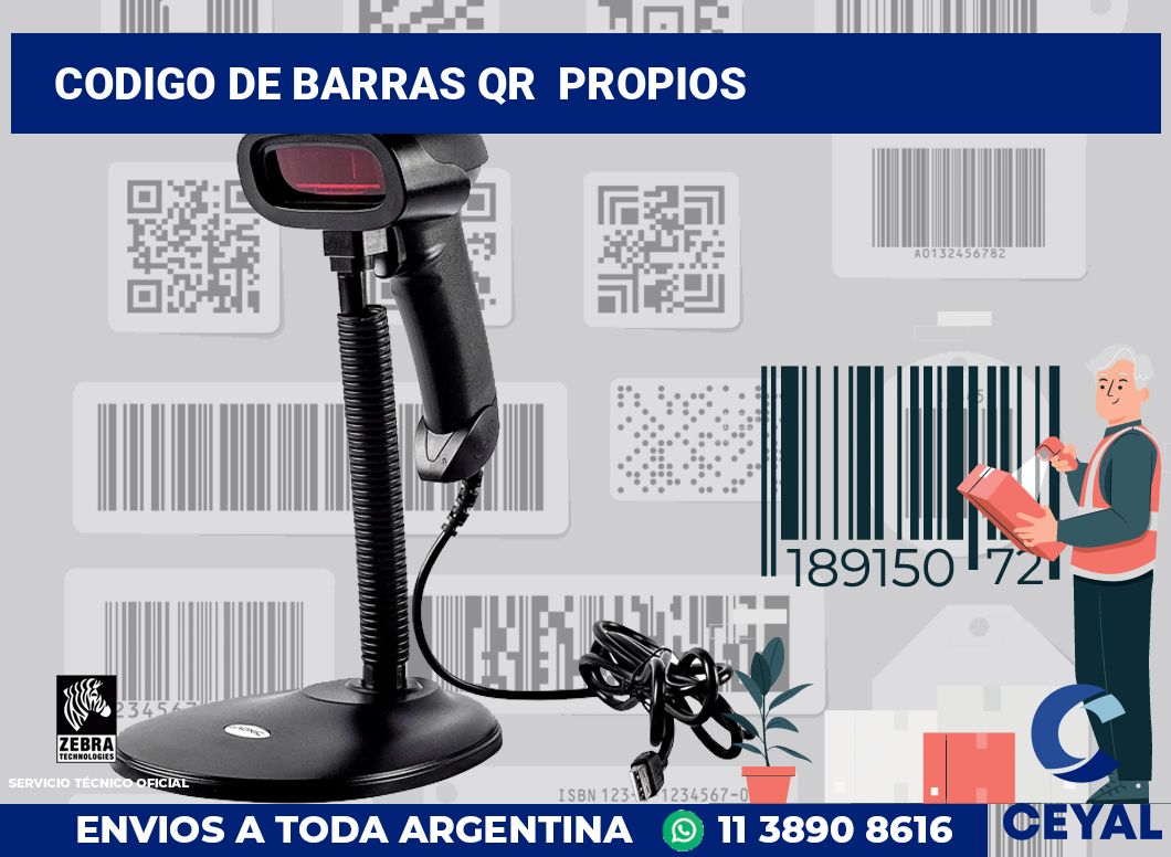 codigo de barras qr propios