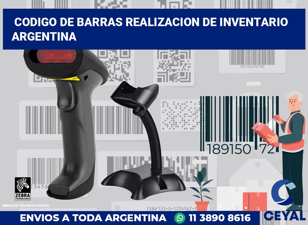 codigo de barras realizacion de inventario  argentina